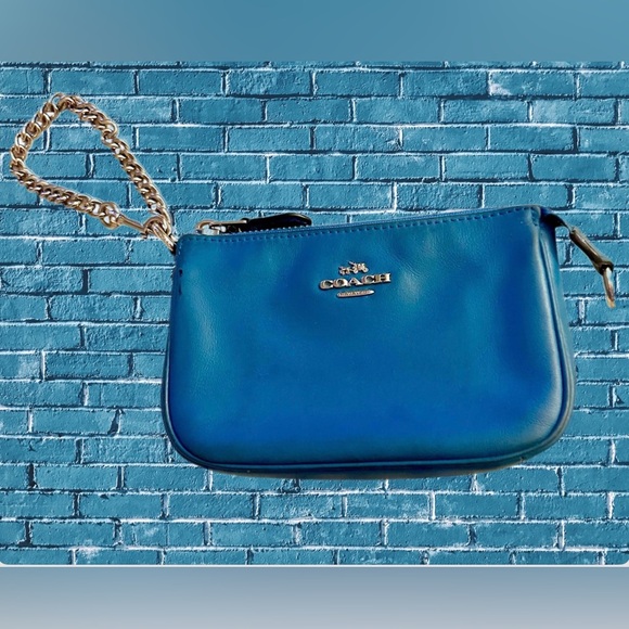 COACH Smooth Leather Nolita 15 in Peacock - Picture 13 of 13